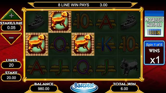 Printscreen of Barcrest Monopoly: Big Event