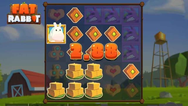 Printscreen of Push Gaming Fat Rabbit Slot