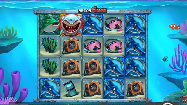 Printscreen of Push Gaming Razor Shark Slot