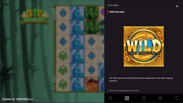 Printscreen of Big Bamboo Slot Wild Symbol