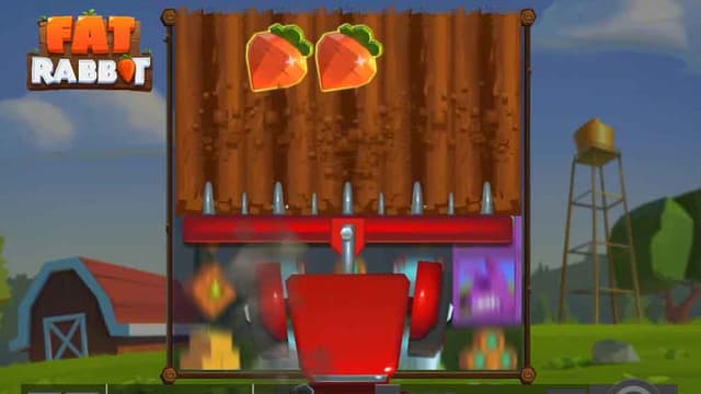 Printscreen of Harvest Feature in Fat Rabbit Slot