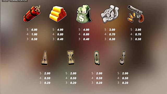 Tombstone Slot Symbol Payout